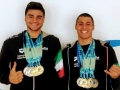 Andrea Vivalda e Mattia Faccinti europei Riccione 2019